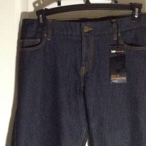 Lee slim straight leg jeans